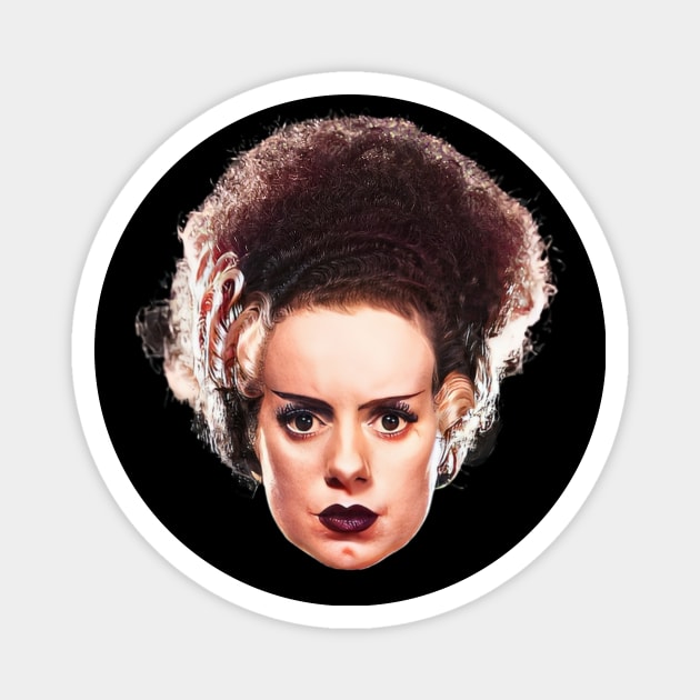 Bride of Frankenstein Magnet by MonsterKidRadio